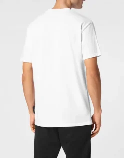 Discount Cotton Dotted Lamina T-shirt Round Neck SS Tiger Herren T-shirt