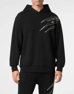 Best Cotton Hoodie Sweatshirt LS Lamina Scratch Herren Sportbekleidung