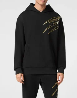 Fashion Cotton Hoodie Sweatshirt LS Lamina Scratch Herren Sportbekleidung