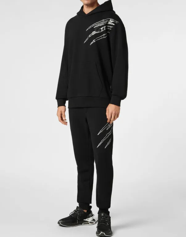 Best Cotton Hoodie Sweatshirt LS Lamina Scratch Herren Sportbekleidung