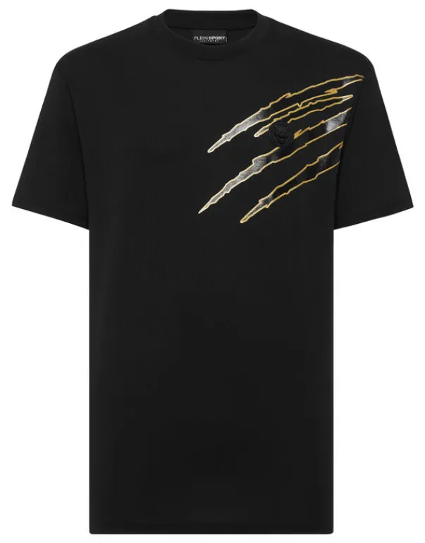 Clearance Cotton T-shirt Round Neck SS Lamina Scratch Herren T-shirt