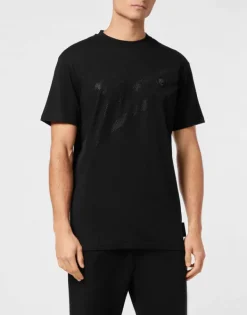 Fashion Cotton T-shirt Round Neck SS Lamina Scratch Herren T-shirt