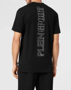 Outlet Cotton T-shirt Round Neck SS Lamina Scratch Herren T-shirt