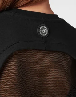 Outlet Cropped Hoodie Sweatjacket Tiger Damen Sportbekleidung