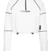 Discount Cropped Hoodie Sweatshirt Damen Sportbekleidung