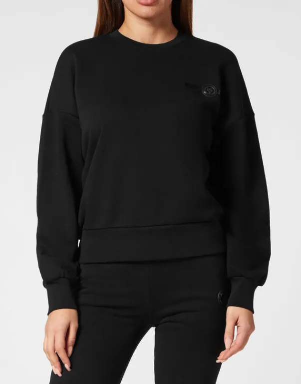 Outlet Cropped Roundneck Basic Damen Sportbekleidung