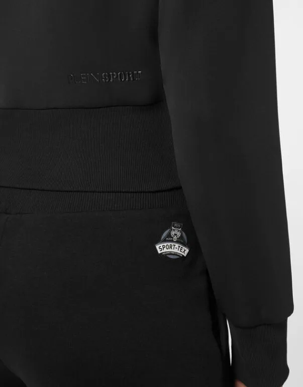 New Cropped Sweatshirt LS Damen Sportbekleidung
