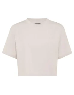 Fashion Cropped T-shirt Round Neck SS Damen T-shirts & Poloshirts