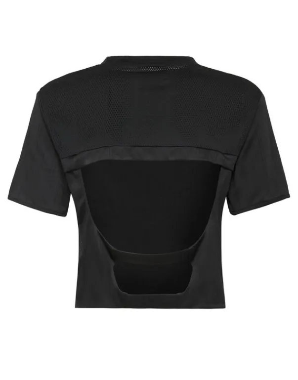 Fashion Cropped T-shirt Round Neck SS Damen T-shirts & Poloshirts