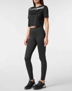 Fashion Cropped T-shirt Round Neck SS Damen T-shirts & Poloshirts