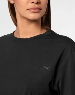Fashion Cropped T-shirt Round Neck SS Damen T-shirts & Poloshirts