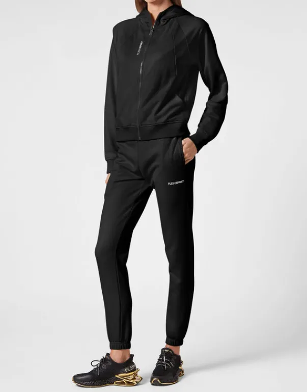 Hot Hoodie Sweatjacket Basic Damen Sportbekleidung