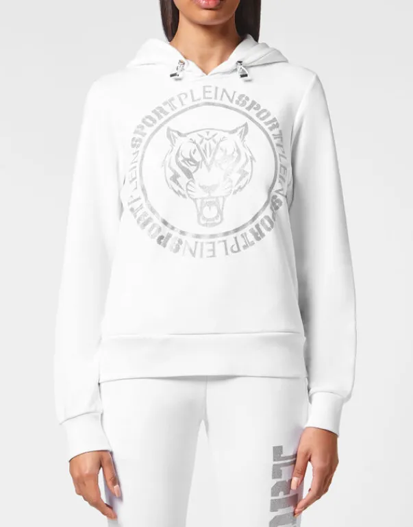 Clearance Hoodie Sweatshirt Tiger Damen Sportbekleidung
