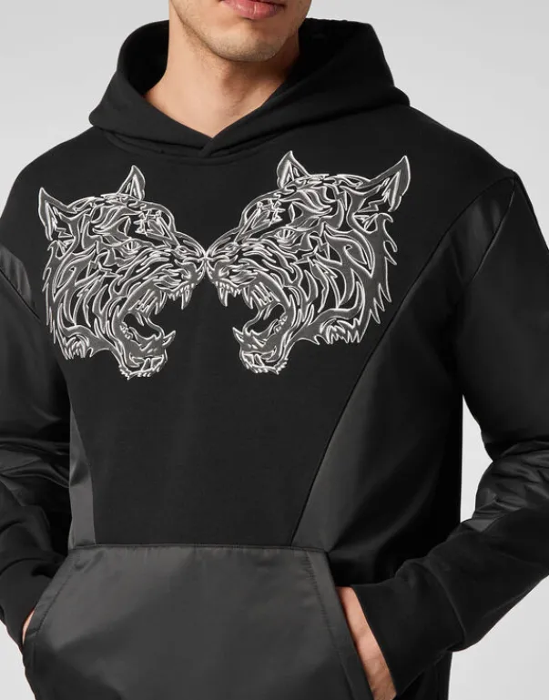 Fashion Hoodie Sweatshirt Tiger Herren Sportbekleidung
