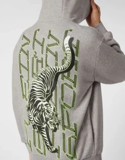 Sale Hoodie Sweatshirt Tiger Herren Sportbekleidung