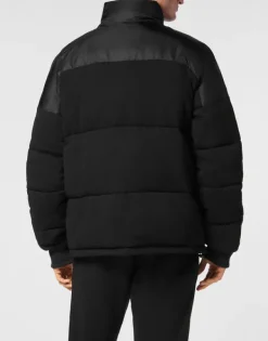 Clearance Hybrid Jersey Puffered Jacket LS Herren Jacken