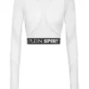 Sale Jogging Cropped Top LS Multicut Damen Sportbekleidung