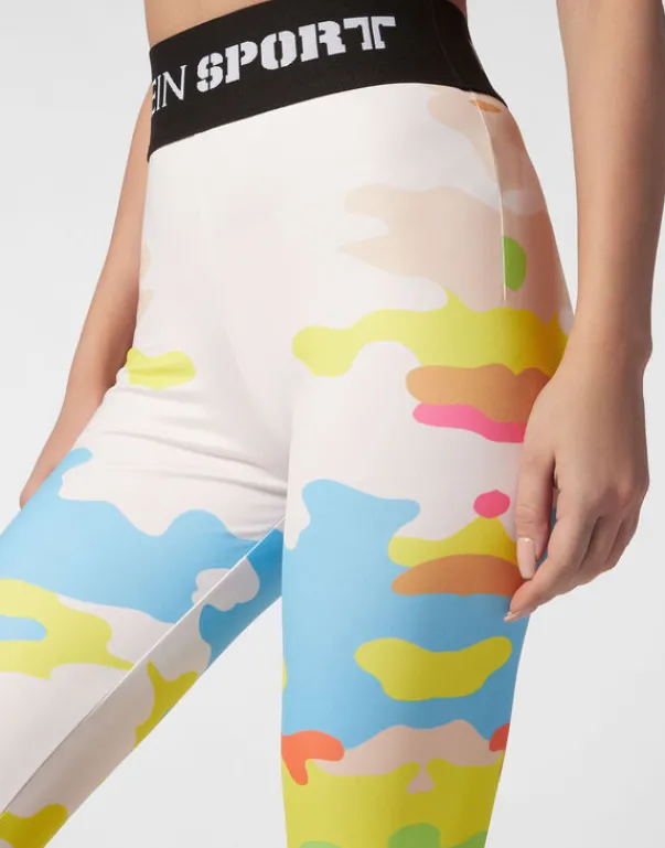 Clearance Jogging Cutting Leggings Camouflage Damen Sportbekleidung