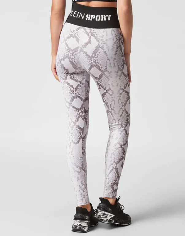Fashion Jogging Leggings Pitone Damen Sportbekleidung