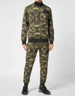New Jogging Set/ Jogging top and Jogging Trousers Camouflage Herren Sportbekleidung