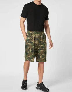 Hot Jogging Shorts Camouflage Herren Sportbekleidung