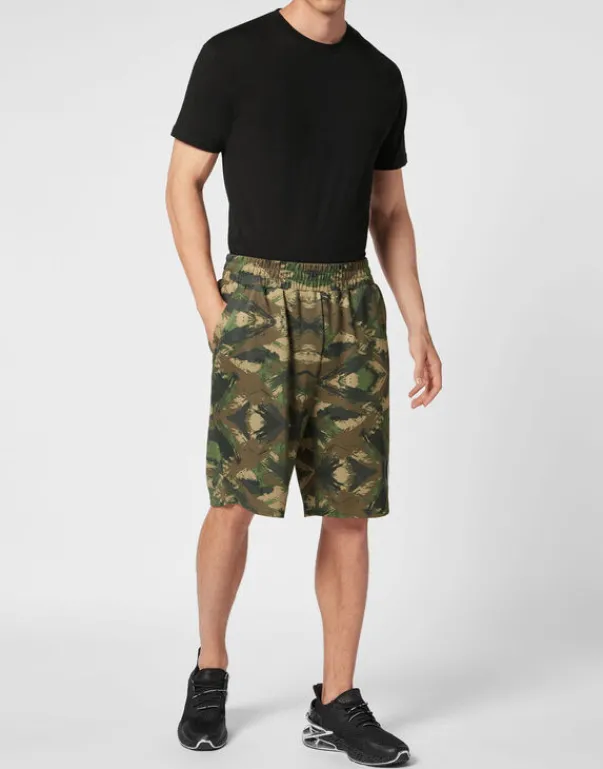 Hot Jogging Shorts Camouflage Herren Sportbekleidung