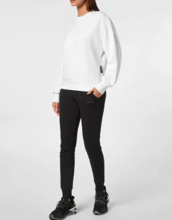 Fashion Jogging Sweatshirt LS Damen Sportbekleidung