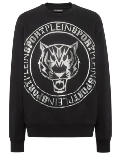 Fashion Longsleeve Sweatshirt Tiger Herren Sportbekleidung