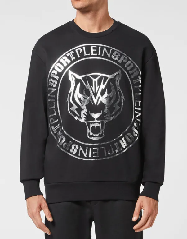 Fashion Longsleeve Sweatshirt Tiger Herren Sportbekleidung