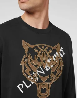 Fashion Longsleeve Sweatshirt Tiger Herren Sportbekleidung