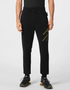 Outlet Loose Fit Jogging Pants Lamina Scratch Herren Sportbekleidung