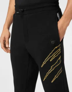 Outlet Loose Fit Jogging Pants Lamina Scratch Herren Sportbekleidung