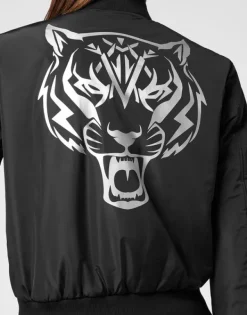New Nylon Bomber Tiger Damen Damen | Jacken