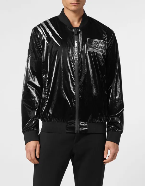 Fashion Nylon Crease Bomber Jacket Herren Herren | Jacken