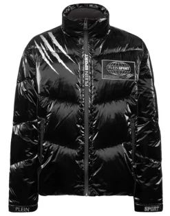 Online Nylon Crease Puffer Jacket Herren Jacken