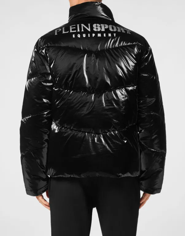 Online Nylon Crease Puffer Jacket Herren Jacken