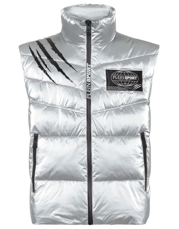 Online Nylon Crease Vest Herren Jacken