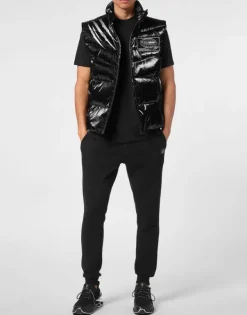 Clearance Nylon Crease Vest Herren Jacken