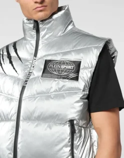 Online Nylon Crease Vest Herren Jacken