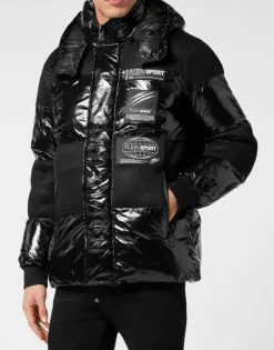 Discount Nylon Padded Jacket Herren Jacken