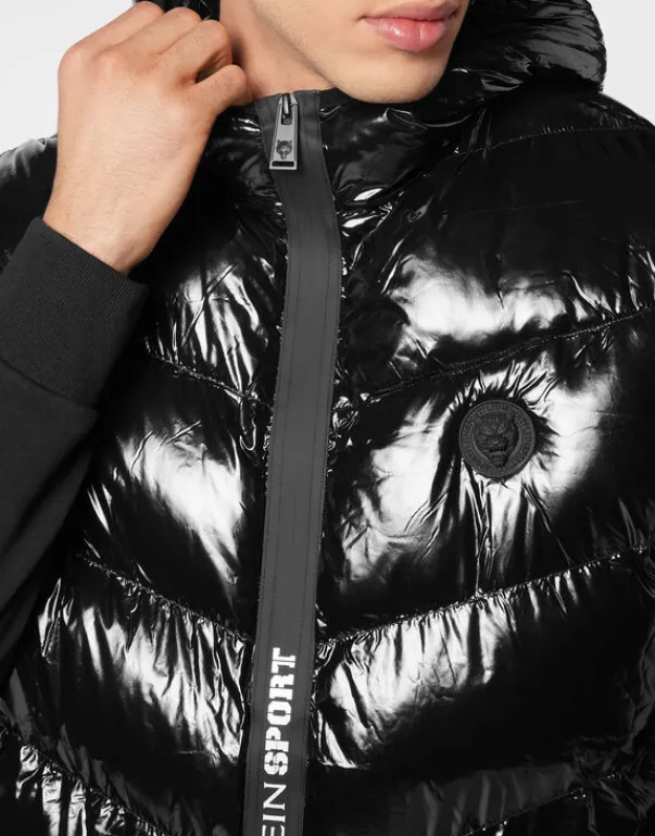 Online Nylon Padded Jacket Herren Jacken