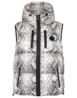 Best Nylon Puffer Gilet Pitone Damen Jacken