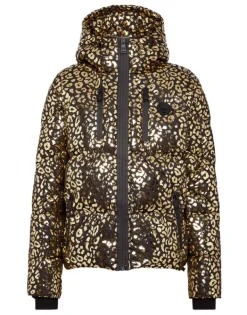 New Nylon Puffer Jacket Leopard Damen Jacken