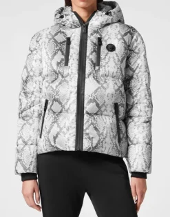 Fashion Nylon Puffer Jacket Pitone Damen Jacken