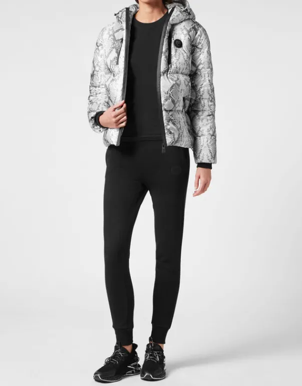 Fashion Nylon Puffer Jacket Pitone Damen Jacken