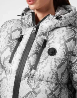 Fashion Nylon Puffer Jacket Pitone Damen Jacken