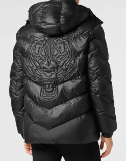 Outlet Nylon Puffer Jacket Tiger Herren Jacken
