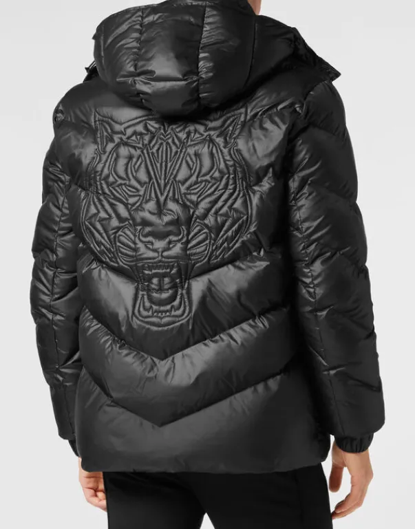 Outlet Nylon Puffer Jacket Tiger Herren Jacken
