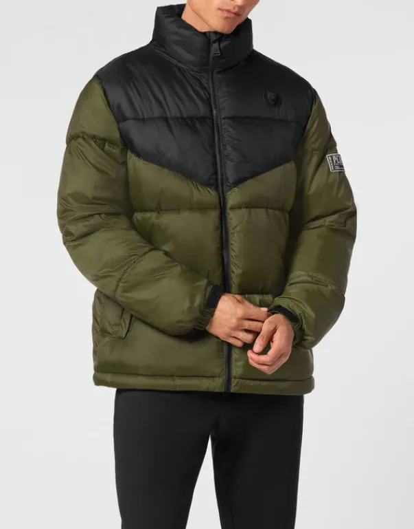 Outlet Nylon Puffered Jacket Herren Herren | Jacken