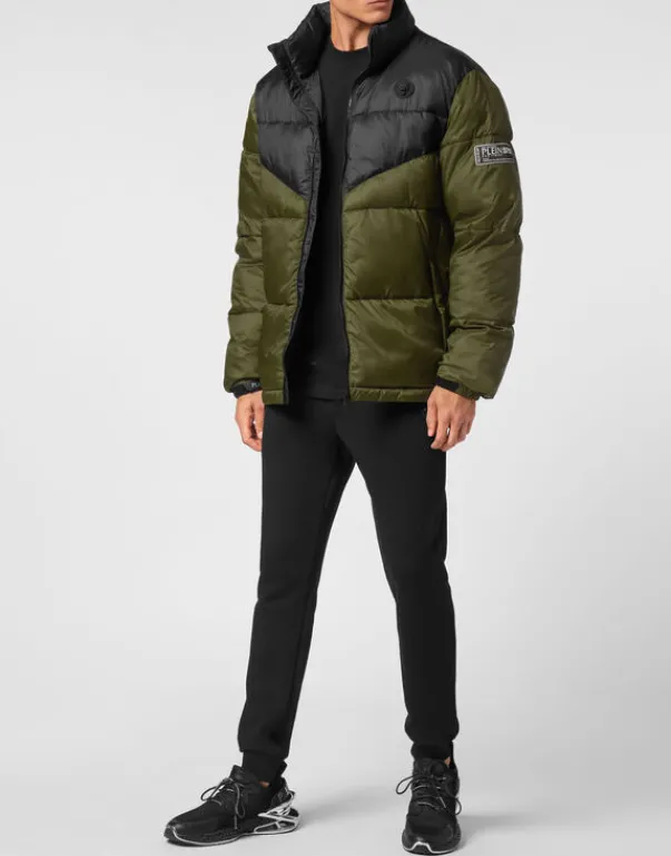 Outlet Nylon Puffered Jacket Herren Herren | Jacken